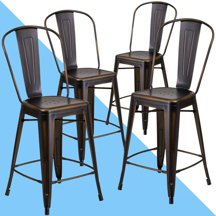 Hashtag Home Clarita Bar & Counter Stool & Reviews Wayfair